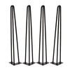 4x Metal Hairpin Legs Hair Pin Feet For Table Chair Cabinet Stool DIY Furniture