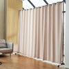 Room Divider Portable Panel Separator Privacy Screen w/ Wheels 118"x94"