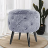 Upholstered Pouffe Stool Ottoman Buttoned Footstool Dressing Table Chair Seat