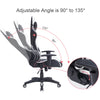 Executive Computer Racing Gaming Office Chair Recliner Adjustable Swivel Leather