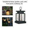 Waterproof LED Solar Powered Hanging Lantern Lights Outdoor Garden Table Lamp