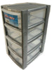 NEW PLASTIC STORAGE TOWER 3 4 5 6 TIER DRAWER OFFICE DESKTOP GARAGE MINI SMALL