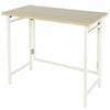 Folding Simple Computer Desk Laptop PC Home Office Study Table - Steel & MDF