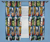 Official Licensed Character Pleated Curtains 54" or 72" Drop Kids Boys Girls