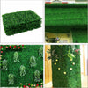 6x Plant Artificial Mat Greenery Wall Hedge Grass Fence Foliage Panel Decor