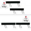 Metal Hanging Rack Garden Tools Holder Garage Wall Storage Organiser Wall Fixing