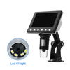 4.3"1000X HD LCD Monitor Electronic Digital Video Microscope 8LED Magnifier UK