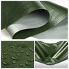 200GSM Tarpaulin Heavy Duty Builders Waterproof Ground Sheet Camping Cover Green
