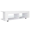 White High Gloss TV Unit Cabinet Stand LED Shelves Storage Furniture Living Room