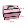 Extra Large Makeup Case Hairdressing Vanity Beauty Trolley Cosmetic Box Storage