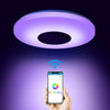 36W RGB LED Ceiling Light Bluetooth Speaker WiFi Music Lamp Dimmable APP Remote