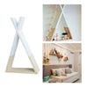 Wooden Nordic Triangle Wall Mounted Shelf Display Hanging Rack Storage Bookshelf