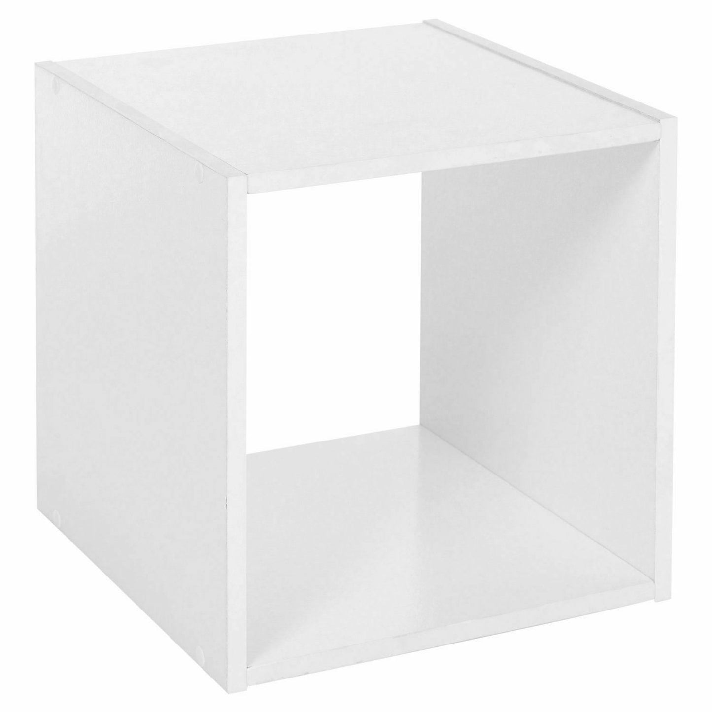 New Cube 2 3 4 Tier Wooden Bookcase Bookshelf Storage Shelf Unit Display Stand