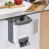 Over The Cabinet Door Cupboard Hanging 9L Waste Bin Trash Can Basket