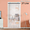 6 Types Wooden Bamboo Beaded Curtain Door Fly Screen Porch Bedroom Living
