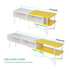 Modern Adjustable TV Stand Storage Cabinet with Shelf Living Room Space Saving