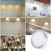 3PCS Under Cabinet Lights Kit LED Kitchen Counter Closet LED Puck Display Lamp