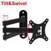 Tilt Swivel TV Wall Mount Bracket 10 14 16 17 18 19 20 22 24 26 Inch LCD LED