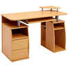 Computer Desk with Shelves Cupboard & Drawers Home Office - Piranha Tetra PC 5b