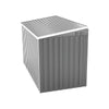 6/7FT XLarge Garden Lockable Storage Bike Tool Shed Box Outdoor Garbage Bin Shed