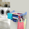 Wall Mounted Indoor Outdoor Extendable Laundry Clothes Garment Drying Rack Airer