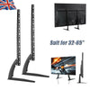 Universal Table Top TV Pedestal Stand Mount TV Feet Base Study for 26"-65"
