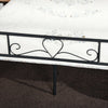 Black Metal Bed Frames Single/Double Bed Frame 3ft,4ft6 Bedframe Bedstead Stable