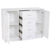 Cabinet Cupboard Unit Chest Organizer White