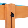 NEW! Childrens Wooden Garden Sand Pit with Adjustable Canopy Sun Shade