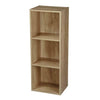 Modern 2 3 4 Tier Cube Bookcase Unit Display Bookshelf Storage Home Office Wood