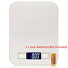Digital Kitchen Scales 5kg/1g Electronic LCD Display Balance Scale Food Weight