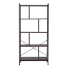 Vintage industrial 5 Tier Bookshelf Storage Rack Ladder Shelf Organizer Stand