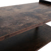 Vintage Wooden TV Unit Stand Shoes Rack 2 Tiers Industrial Shelf Bench Hallway