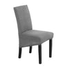 4PCS Dining Chair Seat Covers Slip Stretch Wedding Banquet Party Removable