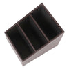 TV Air Conditioner Remote Control Holder Desktop Storage PU Leather Storage Box