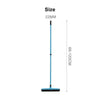 2in1 Rubber Broom Brush Pet Hair Remover Bristle Carpet Cleaning Broom