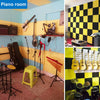 UK Acoustic Foam Panels Sound Proofing Insulation Studio Wall Tiles Closed Cell