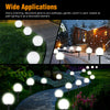 Large Jumbo Outdoor Garden White LED Ball Solar Light Lamp Giant Globe Post UK