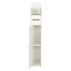 Wooden Bathroom Shelf Cabinet Cupboard White Bedroom Storage Unit Free Standing