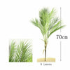 Artificial Plants Indoor Outdoor Fake Leaf Foliage Bush Flower Garden Decors UK
