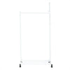 Metal Clothes Rail Heavy Duty Garment Hanging Display Stand Rack Shoes Shelf