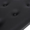 Faux Leather Black Dressing Table Stool Vanity Ottoman Storage Pouffe Bench Seat
