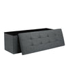 Ottoman Storage Seat Stool Trunk Toy Chest Bedding or Blanket Box Folding Bench