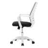 89-98cm Office Chair Mesh Fabric Swivel Desk Chair Home Study Chair with Wheels