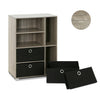 Furinno Andrey Multipurpose Storage Cabinet with Bin Drawers