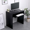 Black Computer Desk PC Laptop Table Home Office Study Workstation Gaming