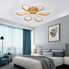 Modern Flower Shaped LED Ceiling Light Chandelier Lamp Home Lights Living Room