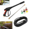 High Pressure Washer Spray Gun and 9M Washing Hose Kit For Car Jet Lance 276 bar