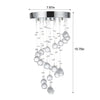 Modern Chandelier Acrylic Crystal Light Shades Droplet Ceiling Lampshade Pendant
