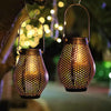 2pcs solar LED outdoor garden lamp decorative landscape waterproof Chandelier
